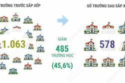 Tuyên Quang giảm 45,6% số cơ sở giáo dục công lập sau sắp xếp