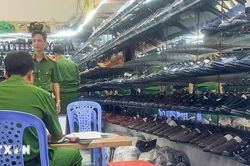 B&aacute;n hơn 1.500 sản phẩm giả mạo nh&atilde;n hiệu, chủ tiệm gi&agrave;y d&eacute;p bị khởi tố