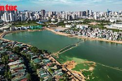 Hà Nội đẩy nhanh tiến độ xây dựng các hồ điều hòa chống ngập