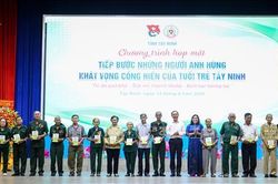 Tiếp bước những người anh hùng - Khát vọng cống hiến của tuổi trẻ Tây Ninh