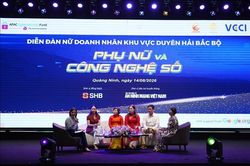 Diễn đàn nữ doanh nhân khu vực Duyên hải Bắc bộ