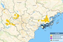 Mưa lớn, nhiều khu vực Phú Thọ và Quảng Ninh được cảnh báo