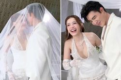 Steven Nguyễn cực tình tứ chụp ảnh cưới bên một nữ diễn viên