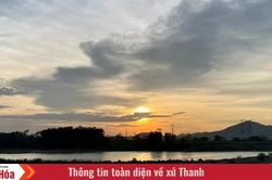 Chiều bên bến sông quê