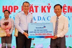 An Giang trao 473 triệu đồng hỗ trợ nạn nhân chất độc da cam