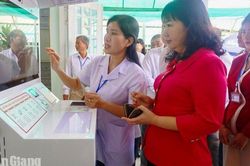 Châu Phú triển khai bệnh án điện tử, đầu tiên ở An Giang