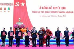 Vùng 5 Hải quân thành lập Tiểu đoàn Phương tiện không người lái