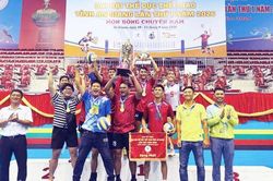 Đội cụm IX vô địch bóng chuyền nam Đại hội Thể dục thể thao tỉnh An Giang