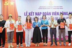 Bắc Ninh: Phấn đấu kết nạp thêm 200 nghìn đoàn viên công đoàn