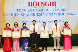 X&atilde; Quang Trung sẵn s&agrave;ng cho năm học mới