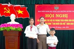 Lan tỏa nghĩa tình từ mô hình 'Con nuôi của hội'