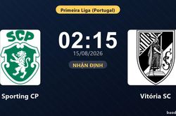 Nhận định Sporting CP vs Vitória SC: đội hình dự kiến