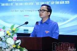 Tỉnh đo&agrave;n Điện Bi&ecirc;n triển khai chương tr&igrave;nh c&ocirc;ng t&aacute;c Đo&agrave;n, Đội trường học năm học 2026 - 2027