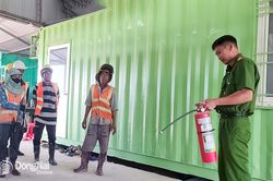 Tăng cường tuyên truyền về phòng cháy, chữa cháy tại các khu lán trại thuộc dự án, công trình trọng điểm