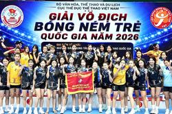 Đội nữ U20 Gia Lai giành huy chương vàng tại Giải vô địch bóng ném trẻ quốc gia 2026
