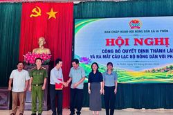 Ra mắt Câu lạc bộ “Nông dân với pháp luật” tại xã Ia Pnôn