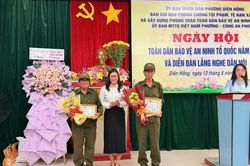 Phường Diên Hồng tổ chức điểm Ngày hội toàn dân bảo vệ an ninh Tổ quốc