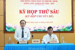 HĐND xã Phước Dinh tổ chức Kỳ họp thứ 6
