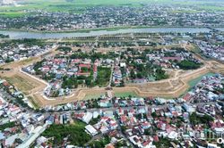 Trên công trường tu bổ, tôn tạo di tích quốc gia Thành cổ Diên Khánh