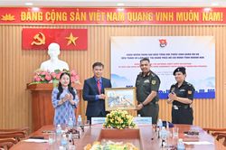 Tỉnh đoàn Khánh Hòa tiếp đoàn đại biểu Tổng đội Thiếu sinh quân Ấn Độ