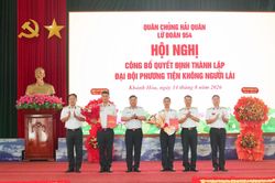 Lữ đoàn 954 thành lập Đại đội Phương tiện không người lái