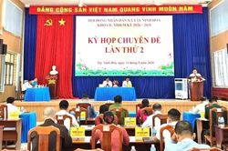 Kỳ họp chuyên đề lần thứ 2 HĐND xã Tây Ninh Hòa khóa II