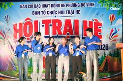 Khai mạc Hội trại hè phường Đô Vinh lần thứ I năm 2026