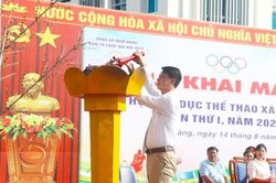 Khai mạc Đại hội Thể dục thể thao xã Nậm Hàng lần thứ 1