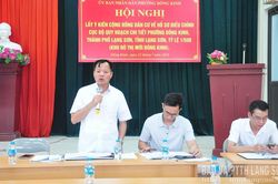 Lấy ý kiến người dân về bồi thường, hỗ trợ, tái định cư tại dự án Khu đô thị mới Đông Kinh