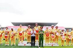 Phường Lào Cai giành giải Nhất tại Hội thi chữa cháy và cứu nạn, cứu hộ