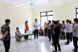 Bát Xát tổ chức bốc thăm đất ở tại khu tái định cư Láo Vàng