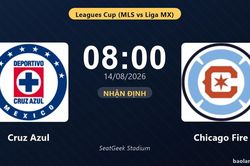 Nhận định Cruz Azul vs Chicago Fire: đội h&igrave;nh dự kiến