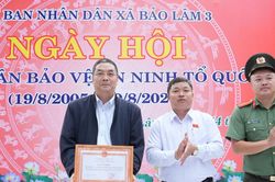 'Ngày hội toàn dân bảo vệ an ninh Tổ quốc' ở xã Bảo Lâm 3