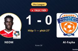 TRỰC TIẾPTrực tiếp NEOM vs Al-Fayha: NEOM mở tỷ số