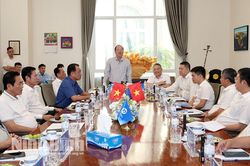 Đoàn công tác tỉnh Cà Mau thăm, làm việc với Tập đoàn Xuân Thiện