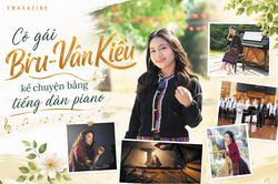 Cô gái Bru-Vân Kiều kể chuyện bằng tiếng đàn piano