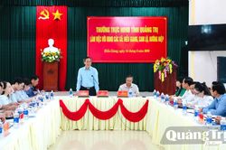 Thường trực HĐND tỉnh khảo sát, làm việc với các địa phương