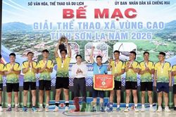Bế mạc Giải thể thao các xã vùng cao tỉnh Sơn La năm 2026