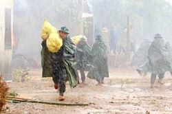 Diễn tập nâng cao năng lực phòng, chống bão lụt và tìm kiếm cứu nạn