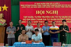 Ký kết tham gia tự quản đường biên, mốc quốc giới