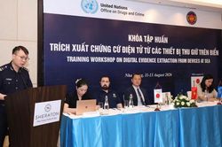 Hải quan Việt Nam và UNODC phối hợp tập huấn nâng cao năng lực thực thi pháp luật trên biển