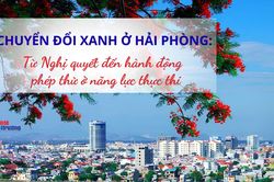 Chuyển đổi xanh ở Hải Phòng: Từ nghị quyết đến hành động – phép thử ở năng lực thực thi (Bài 3)