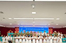 Lan tỏa phong trào toàn dân bảo vệ an ninh Tổ quốc trong môi trường khám, chữa bệnh an toàn, thân thiện tại Bệnh viện Nhi Hà Nội