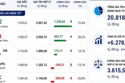 Những cổ phiếu 'sinh lời' nhất của VIX trong danh mục tự doanh