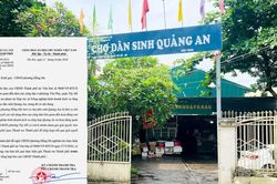 Làm rõ vụ có dấu hiệu lạm dụng chức vụ ở chợ dân sinh Quảng An