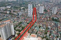 Bắt đầu khoan khảo sát cầu vượt Lê Trọng Tấn – quốc lộ 6