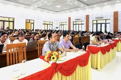 Xã Thông Nông bồi dưỡng lý luận chính trị hè cho 261 cán bộ, giáo viên