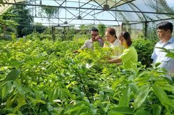 Kiểm tra đánh giá tiến độ thực hiện đề tài tại xã Phan Thanh và Hòa An