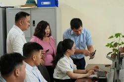 Xã Kim Đồng tỷ lệ số hóa thủ tục hành chính đạt 100%