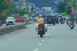 CSGT Hà Nội dẫn đường đưa bé trai 5 tuổi xuất huyết cấp đi cấp cứu